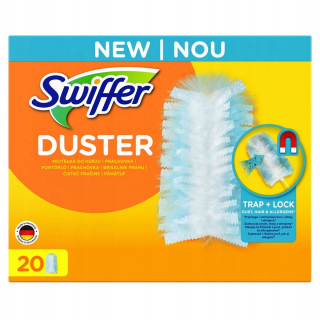 Záhradná metla, kefa - Sada 20 kusov prachu nečistôt v náhradných vložkách Swiffer Duster Wrest