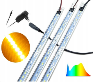 Lampa na pestovanie raslín - LOBO maxi šedá nástenná lampa