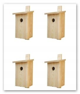 Typ B alebo v SZPAK alebo veveričke set 4 ks.