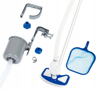 Vysávač na bazén - Deluxe + Skimmer Cleaning Set - Bestway 58237