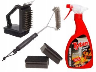 Kefa na rošt - Gril Gront Cleaning Grill Set
