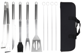 Grilovacia súprava náradia - Grilling Bar set príslušenstvo 10ks