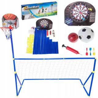 Futbalové príslušenstvo pre deti - Dart Dart Basketball Set 3in1