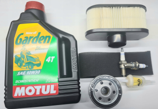 Filter na kosačku na trávu - Kawasaki FR651V, 691V+Olej+sviečky