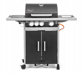 Plynový gril - Caster pozerajte plynový plynový gril set +príslušenstvo