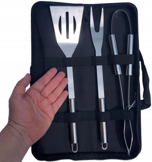 Grilovacia súprava náradia - BBQ Garbecue Tool Set 3 PCS Grill