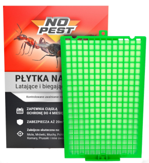 Repelent proti hmyzu - Nastavte strednú dlaždicu pre hmyzové mravce pavúky Mole blchy bez škodcov (10 ks)