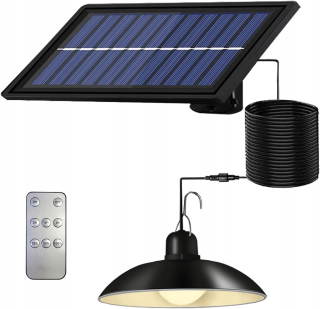 Uličná lampa - SET TANIER SOLÁRNE LED ZÁVISNÉ LAMPY SO SOLÁRNYM PANELOM GARDEN + HQ DIAĽK.