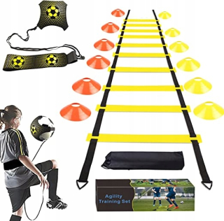 Futbalové príslušenstvo pre deti - Futbalista Training Set rebrík Pachołki Belt