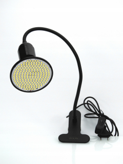 Lampa na pestovanie raslín - SADA ŽIAROViek 1X 20W PLNOSPEKTRÁLNY STATÍV ČIERNY