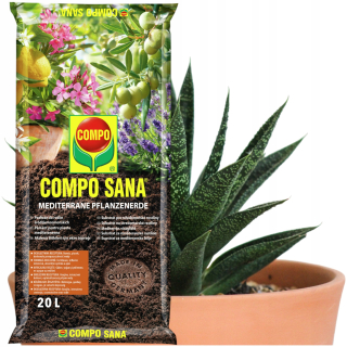 Záhradná pôda - PÔDA PRE SUKULENTY ALOE ZAMIOCULCASA a iné exotické rastliny 20L