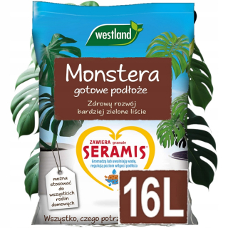 Záhradná pôda - Earth for Monster - Monstera Ready Ground s Seramis Westland do 16l