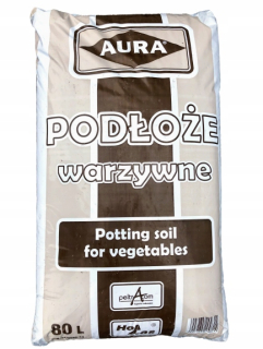 Záhradná pôda - Zeleninová zelenina 80L pre sadenicu Deacified rašeliniská+ hnojivo