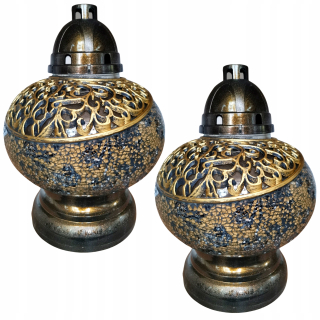 Sviečky Lanterns váza mozaiká Lantern 2 ks