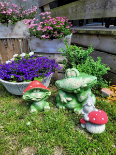 3 elegantné sochy sochy zvieracích figurín