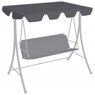 Záhradný slnečník - Zastrelenie pre záhradný výkyv, Anthracite, 188/1