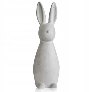 Hares l Ozdobná figurína vyrobená z betónu