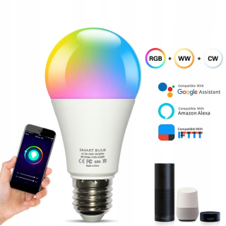 Záhradná žiarovka - WiFi inteligentná žiarovka IE005 LED žiarovka