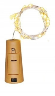 Plug na fľašu, 8led Cork, prekvapenie hostí