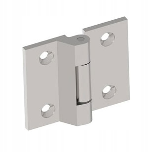Záves pre rovný povrch 70 x 70 mm, 316, CE