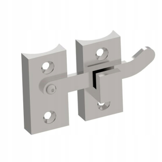 Záves pre potrubie fi42,4 mm, 2 x 35 x 70 mm, AISI 316