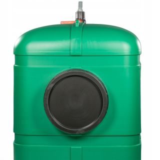 Nádrž na dažďovú vodu - 160 l Tank pre certifikát potravín pre dažďovú vodu