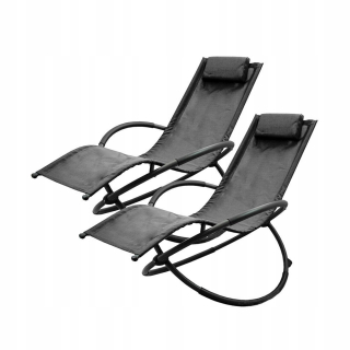 Záhradné lehátko - Vidaxl Deckchair s vankúšom a stolom, Polirattan, S
