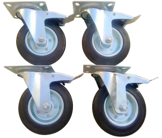 Nastavte 4 kruhy FI 160 Circle Circles Circle 800 kg!