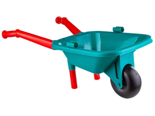 Detské záhradné náradie - Sada záhradných nástrojov pre deti Wheelbarrow + AKC