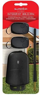 Ovládač na bránu - RF Superior set externý ovládač 868 MHz