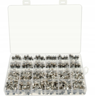 Dekorácia do záhrady - Sada sklenených poistkov 5x20 mm 6x30 mm 360sztuk