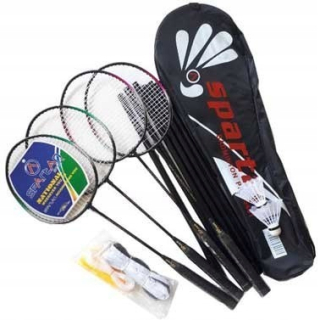 Badmington pre deti - Badminton set s Spartan Pro Mesh pre 4 hráčov Spartan Sport