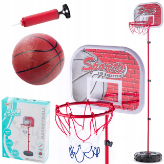 Basketbalové príslušenstvo pre deti - Basketbalový set na stojane, 171 cm