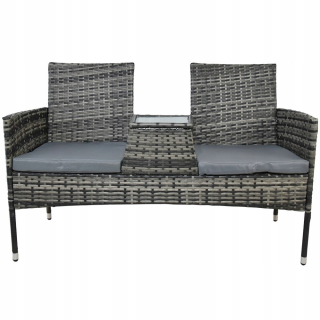 Záhradná lavica, lavička - Záhradná súprava Ratan Furniture sada XL nábytku