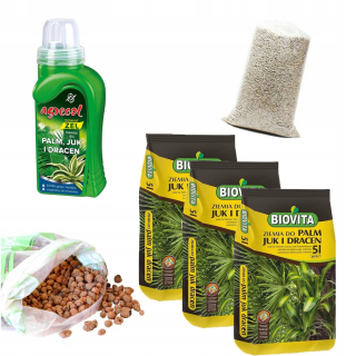 Záhradná pôda - Palma Palma Juka Dracaena Kit
