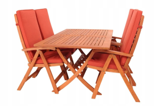 Dover Garden Furniture Set (150 x 80) so 4 stoličkami
