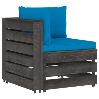 Záhradná zostava nábytku - Záhradný nábytok pre terasu Sofa 2 kreslá stola 4OS