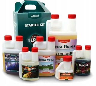 Záhradné hnojivo - Hnojivo Canna Terra Pro Starter Kit súprava pre 1M2