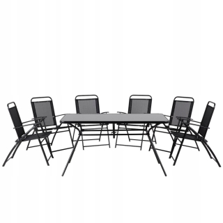 Záhradná zostava nábytku - Allbert Novara Graphit Garden Set