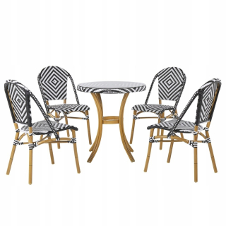Záhradná zostava nábytku - Mexico Garden Set Table 100x210 cm a 6 stoličiek