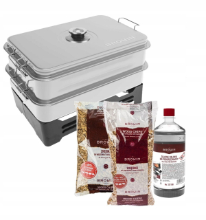Udiareň - Štartér Sada Smokehouse XL+Chips+Gel Fuel