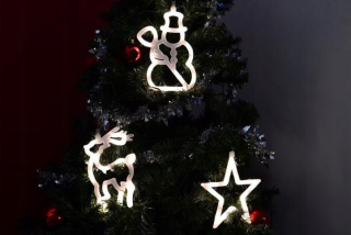 Sada vianočných dekorácií pre LED Snowman-Gwia