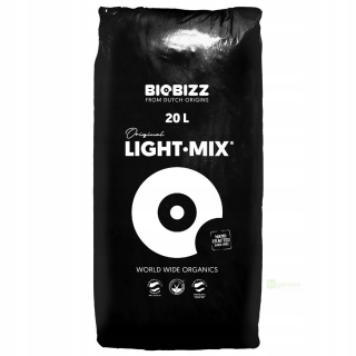 Záhradná pôda - Organické kvetinové pôda bobizz svetlo-mix 20l