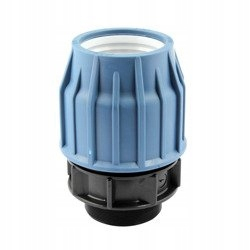 Spojka, adapter na závlahový systém - Konektor PE 110 mm x 4 "Gz PN10