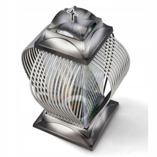 Umelecké sviečky Openwork Silver 38cm Nové