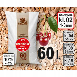 Piliny, štiepky na údenie - Fajčiar čerešňa KL-02/60 l grillpal