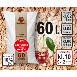 Piliny na údenie - Fajčiar čerešňa KL-10/60 l grillpal