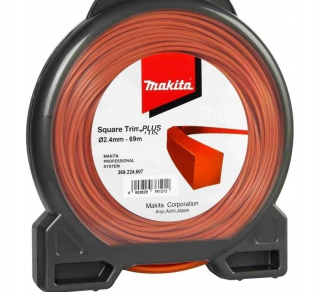 Nylonový štvorcový štvorec 2,4 mm / 69 m Makita