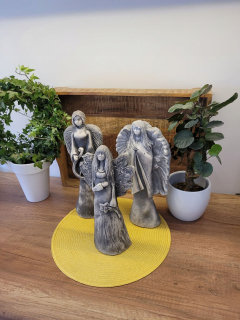 anjelská sadra figurína dekorácie Darček anjeli 3D