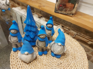 Suna Snowman Snowman Set gnomes vianočné stromčeky dekorácia
